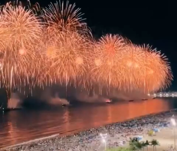 Río de Janeiro rompe récord mundial con la mayor fiesta de fin de año