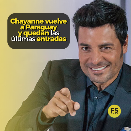 Chayanne vuelve a Paraguay y quedan las últimas entradas