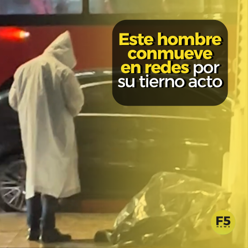 VIDEO: Limpia parabrisas conmueve en redes al improvisar refugio para sus perros bajo la lluvia